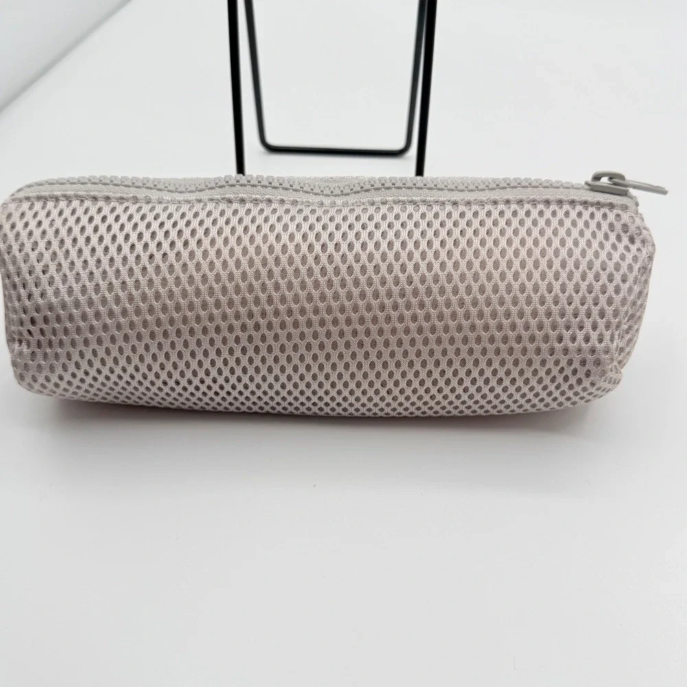 Dagne Dover Air Mesh Pouch Set‎ Grey Ash Travel Tech Organizer Small Cylinder